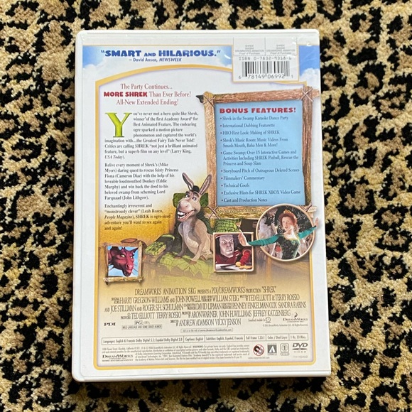 Shrek and Finding Nemo DVD bundle - Picture 3 of 5